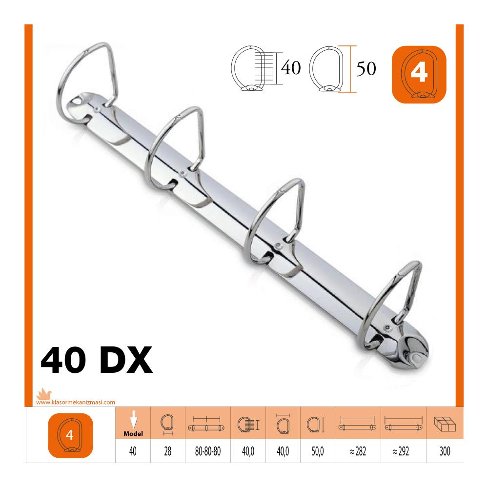 M-40 -X- D 292 mm 4 Halka Klasör Mekanizmasi