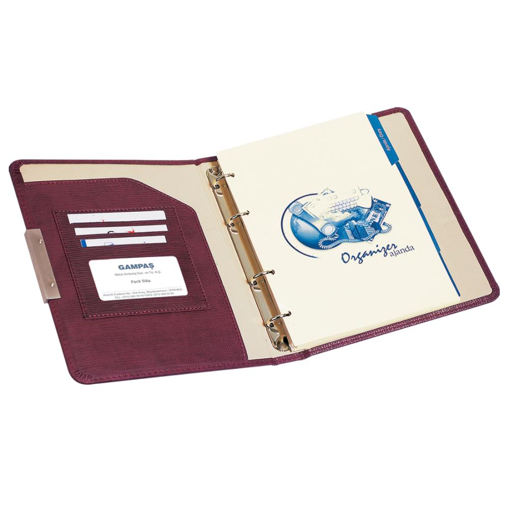 Mekanizmalı Suni Deri 2026 Defter 19.5 x 24.5