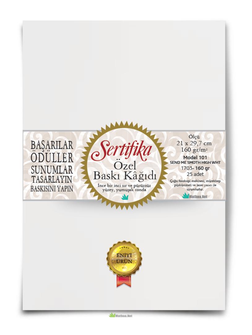 Sertifika Diploma Baskı Kağidi