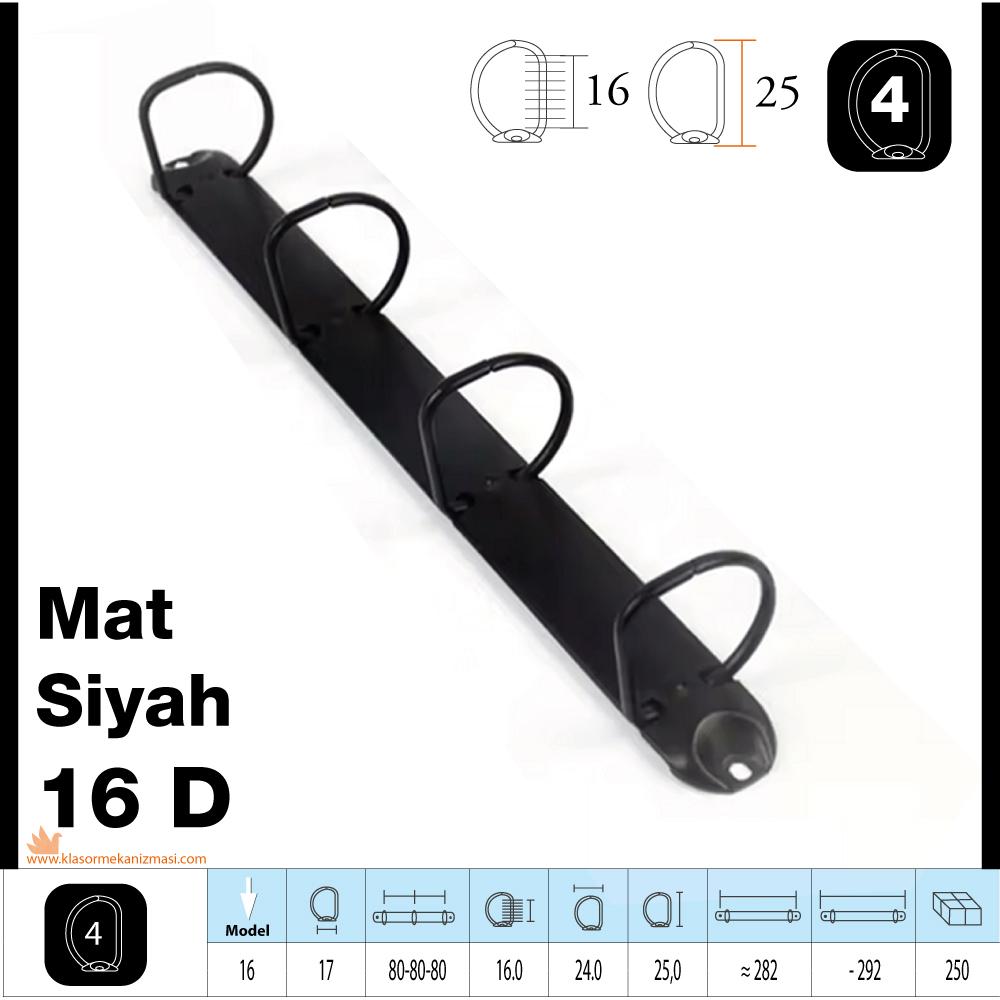 M-16 D 292 mm 4 Halka Klasör Mekanizması